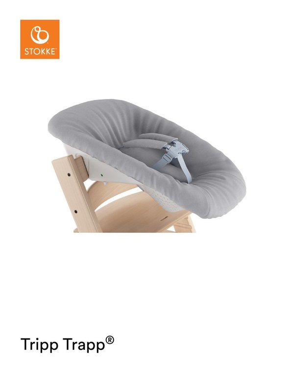 Stokke Tripp Trapp® Newborn Set mit Spielzeughalter - Grey