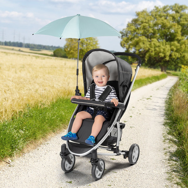 Reer ShineSafe Kinderwagen-Sonnenschirm, mint