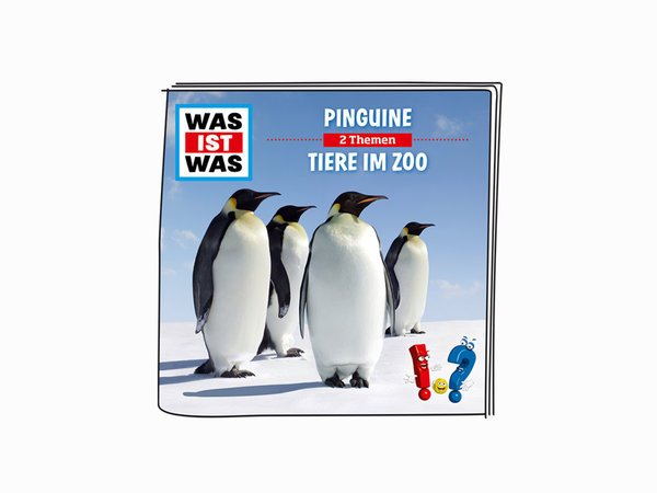 Tonies - Was ist was - Pinguine / Tiere im Zoo