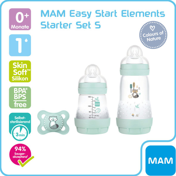 MAM 3-tlg. Starter-Set S Easy Start Anti-Colic Elements