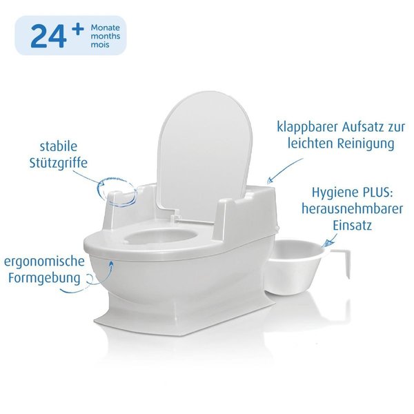 Reer Sitzfritz - Die Mini-Toilette zum Großwerden, weiß