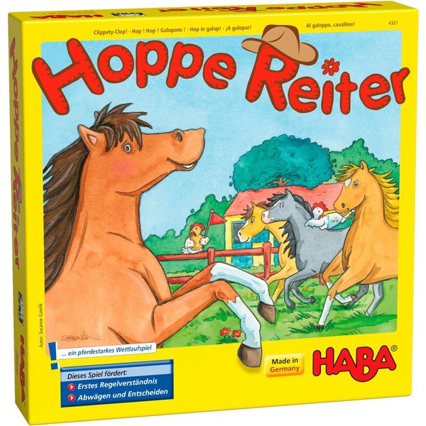 Haba Hoppe Reiter, Brettspiel